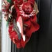 Dog Christmas wreath, we woof you a Merry Christmas wreath, we believe in Santa paws wreath, Christmas gifts for dog lovers