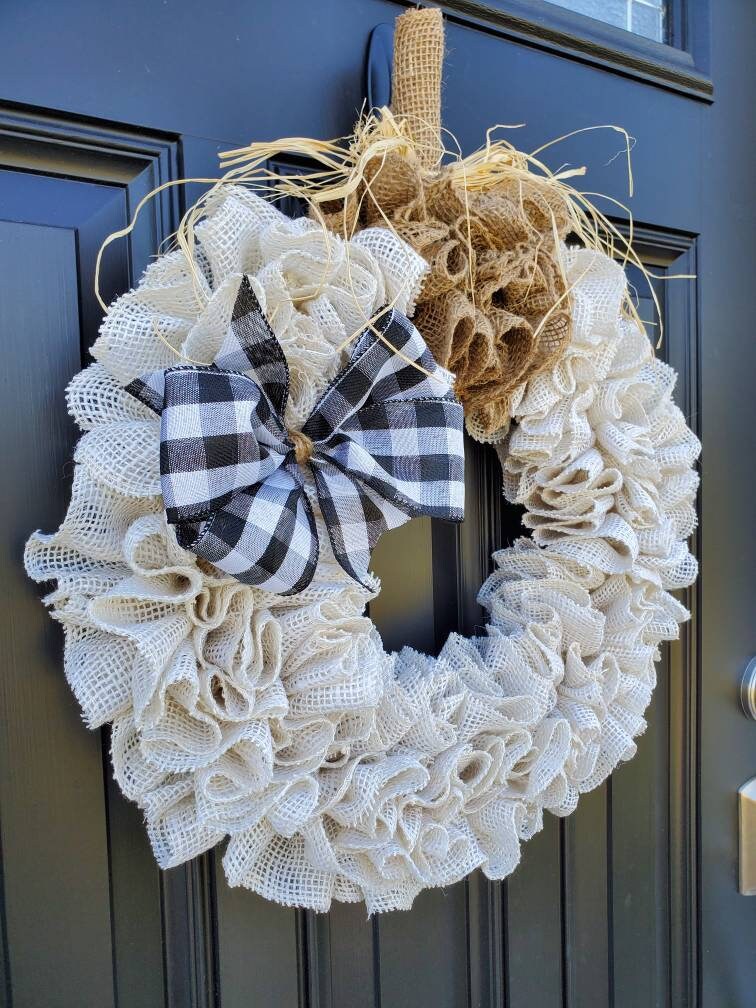 Farmhouse Wreath outlet Decor