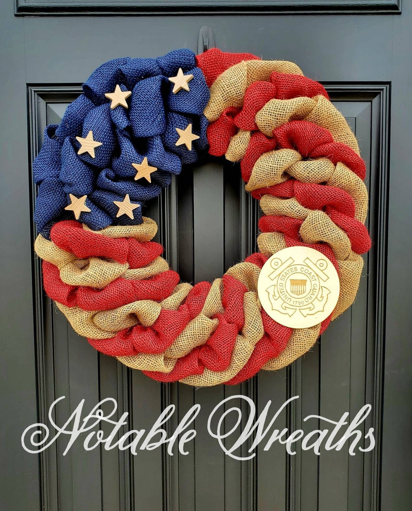 Rustic Air Force wreath, deployment wreath, patriotic military wreath, flag wreath, Veterans day wreath, memorial day wreath, burlap wreath